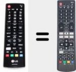Télécommande universelle Universal TV LG