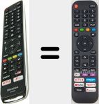 T&eacute;l&eacute;commande universelle Universal TV Hisense