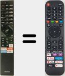 T&eacute;l&eacute;commande universelle Universal TV Hisense