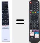 T&eacute;l&eacute;commande universelle Universal TV Hisense