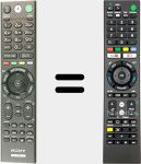 Télécommande universelle Universal TV Sony