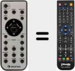 Télécommande pour remplacer iTuner320BT