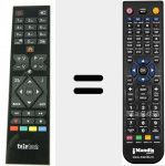 T&eacute;l&eacute;commande pour remplacer RC39105 (Q18519)