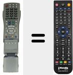 Télécommande pour remplacer RRMCGA460WJSA