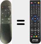 T&eacute;l&eacute;commande pour remplacer BRC0221109/01 (30076474)