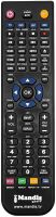 Télécommande équivalente PHONIX DGTV01