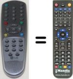 Télécommande équivalente LG KCE20J3RX