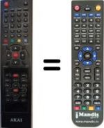 Télécommande équivalente DLC-E2451SK