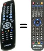 Télécommande équivalente Samsung BN59-00687A