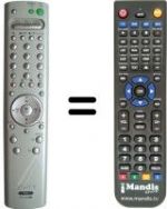 Télécommande équivalente Sony KV-28FQ70U