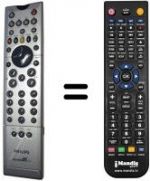 Télécommande équivalente Philips 50PF996412S