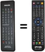 Télécommande équivalente Philips 70KE5926-02C