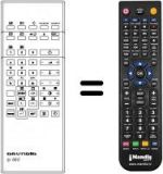 Télécommande équivalente TP 660