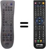 Télécommande équivalente JVC AV48P575