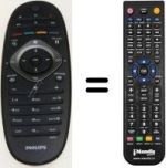 Télécommande équivalente Philips 32PFL7406M