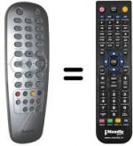 Télécommande équivalente Philips 14PV235 / 01