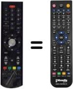 Télécommande équivalente Techwood L32825HDT