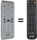 Télécommande équivalente Philips DVP3042 / 12