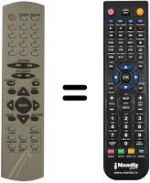 Télécommande équivalente Seg TRINIDAD