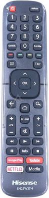 T&eacute;l&eacute;commande d'origine HISENSE EN2BW27H