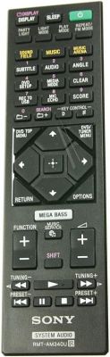 Télécommande d'origine SONY RMT-AM340U (149334111) Télécommande d'origine SONY RMT-AM340U (149334111)
