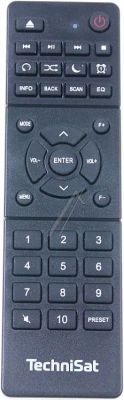 Télécommande d'origine TECHNISAT 2532949000100