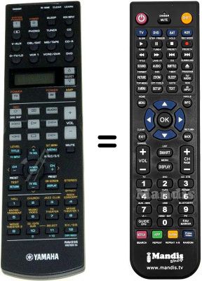 Télécommande équivalente Yamaha V9272200