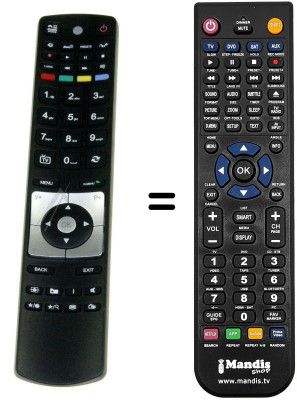 T&eacute;l&eacute;commande &eacute;quivalente QILIVE Q 1527