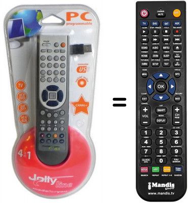 Télécommande équivalente Trans Continents TR21900D