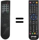 T&eacute;l&eacute;commande &eacute;quivalente Pace MSS238