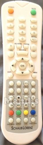 telecommande SCHAUB LORENZ