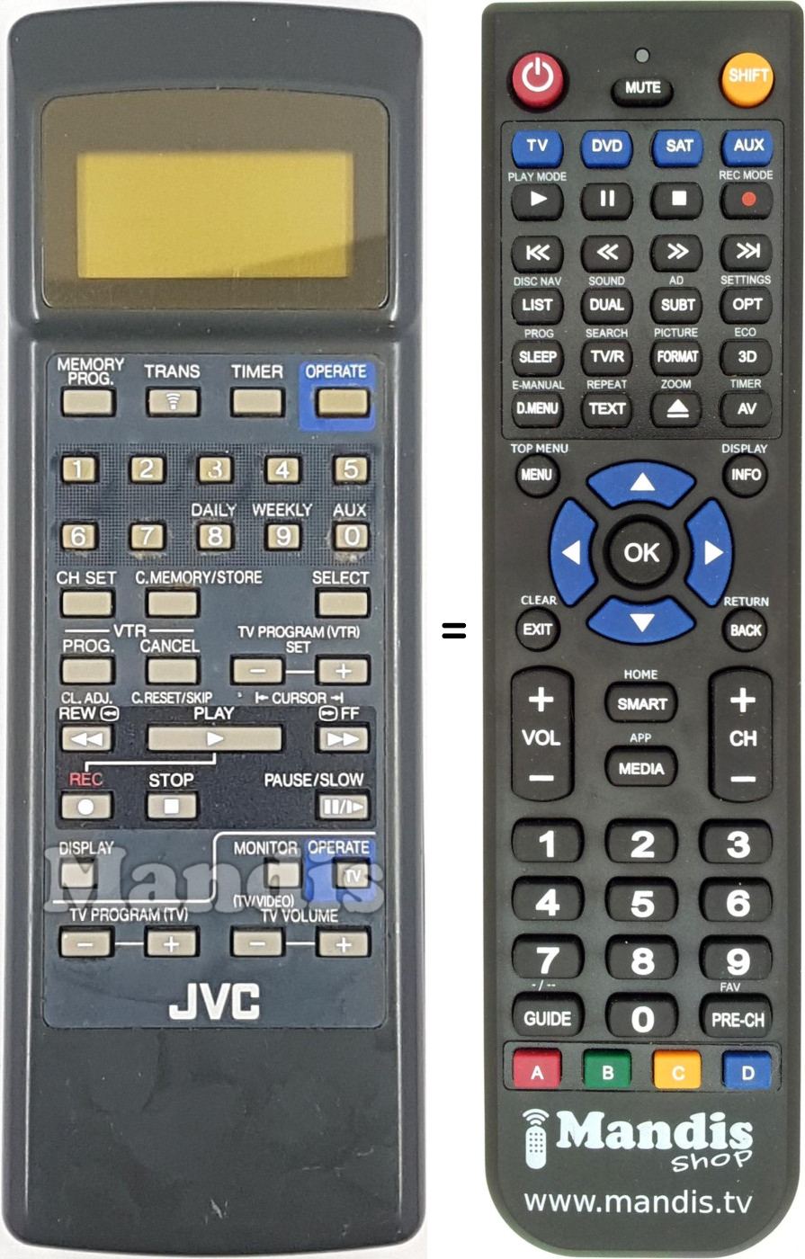 Télécommande équivalente REMCON1806
