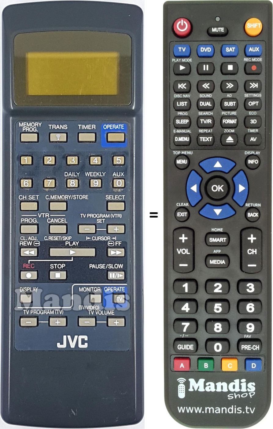Télécommande équivalente REMCON522