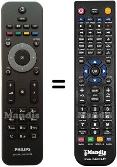 Télécommande équivalente RC2243607