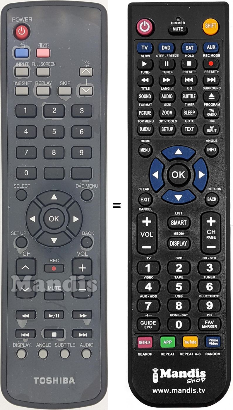Télécommande équivalente G83C00041710