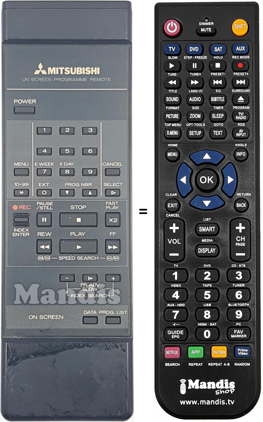 T&eacute;l&eacute;commande &eacute;quivalente REMCON1937