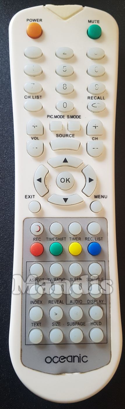 Télécommande Originale pour TV OCEANIC Ocealed40420b2 Ocealed32fm20b6 Télécommande Originale pour TV OCEANIC Ocealed40420b2 Ocealed32fm20b6