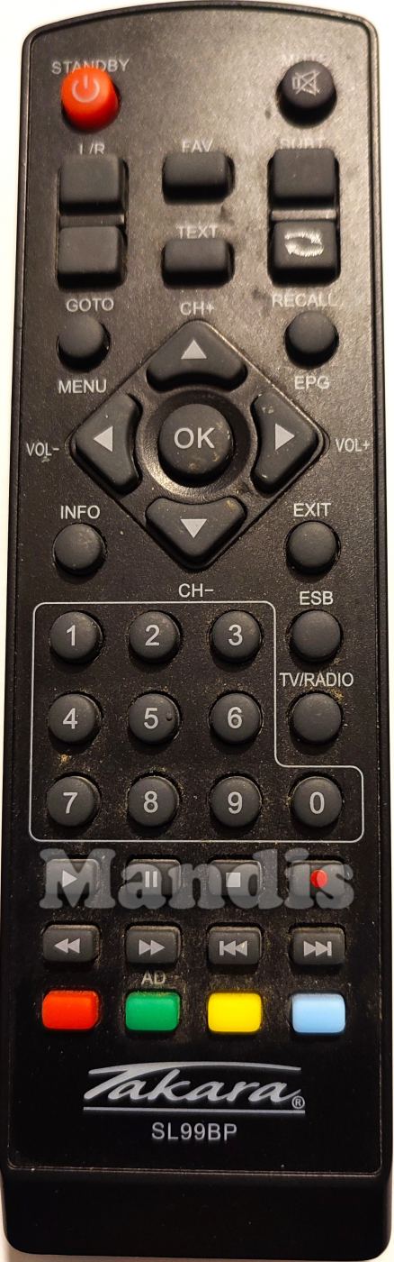 Télécommande TV Authentique Pour Elbe XTV-1914-USB Télécommande TV Authentique Pour Elbe XTV-1914-USB