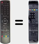 Télécommande d'origine RC3900 (20471734)