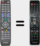 T&eacute;l&eacute;commande d'origine TM1260A (AA8300655A)