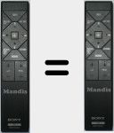 T&eacute;l&eacute;commande d'origine RMF-ED003 (149207916)