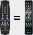 T&eacute;l&eacute;commande d'origine TM1260 (AA83-00653A)