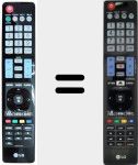 Télécommande d'origine AKB74115502