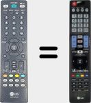 T&eacute;l&eacute;commande d'origine AKB74115502