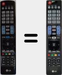 Télécommande d'origine AKB74115502