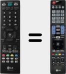 T&eacute;l&eacute;commande d'origine AKB74115502