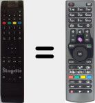 T&eacute;l&eacute;commande d'origine RC 4870 (30085964)