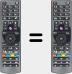 T&eacute;l&eacute;commande d'origine RC4870 (30087732)