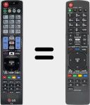Télécommande d'origine AKB72915238