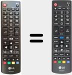 Télécommande d'origine AKB75055702